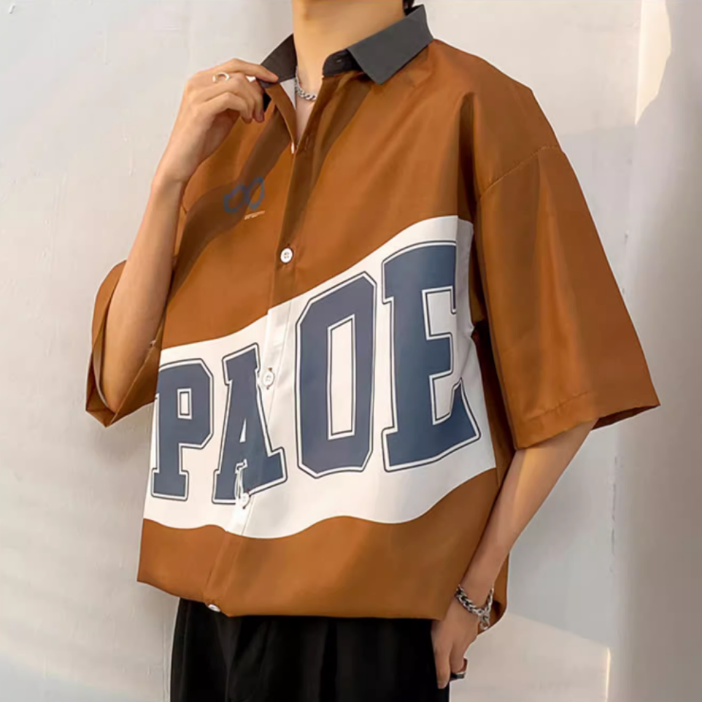 Japanese Vintage Print Shirt