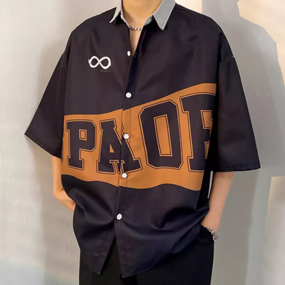 Japanese Vintage Print Shirt