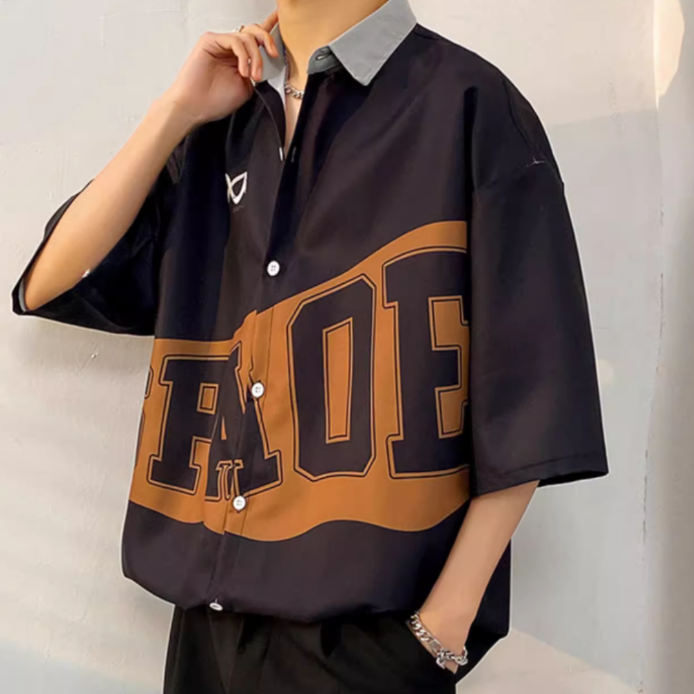 Japanese Vintage Print Shirt
