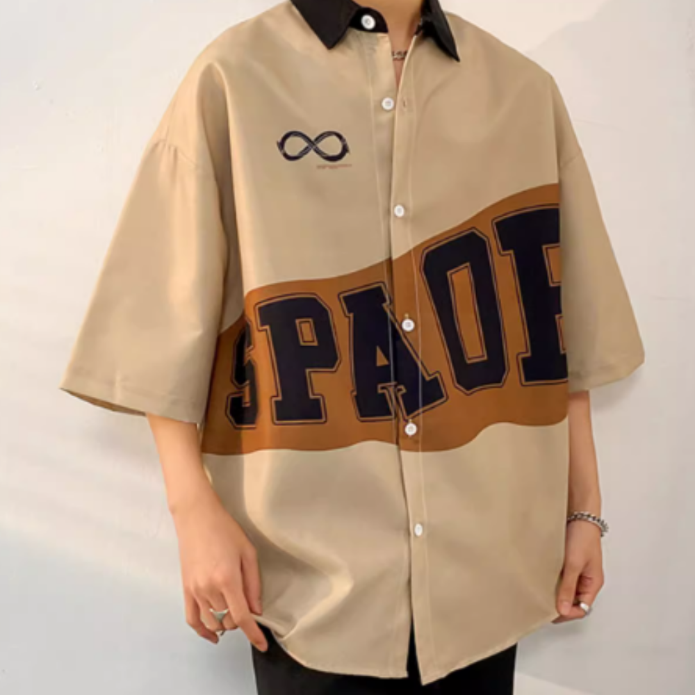 Japanese Vintage Print Shirt