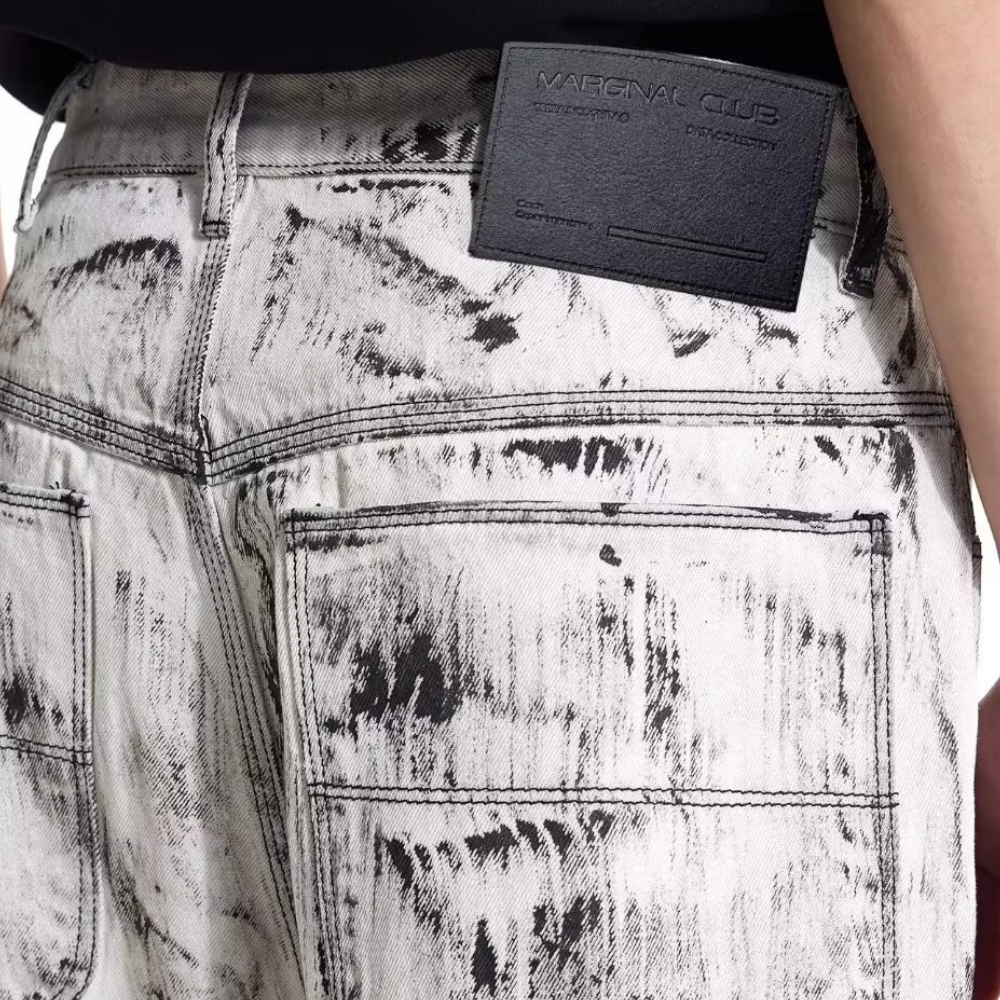 DF|Tie-Dye Gradient Dragon Jeans