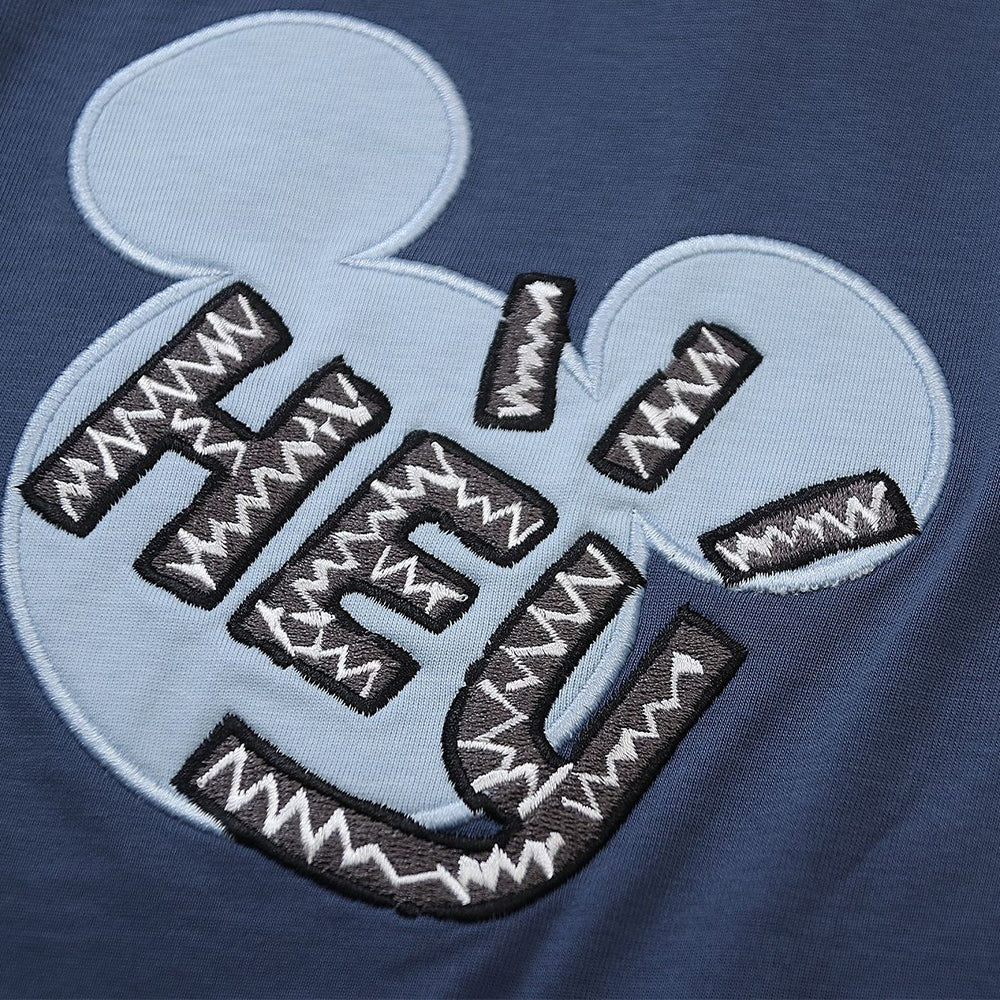 Evokyn Cartoon Patchwork Polo Shirt