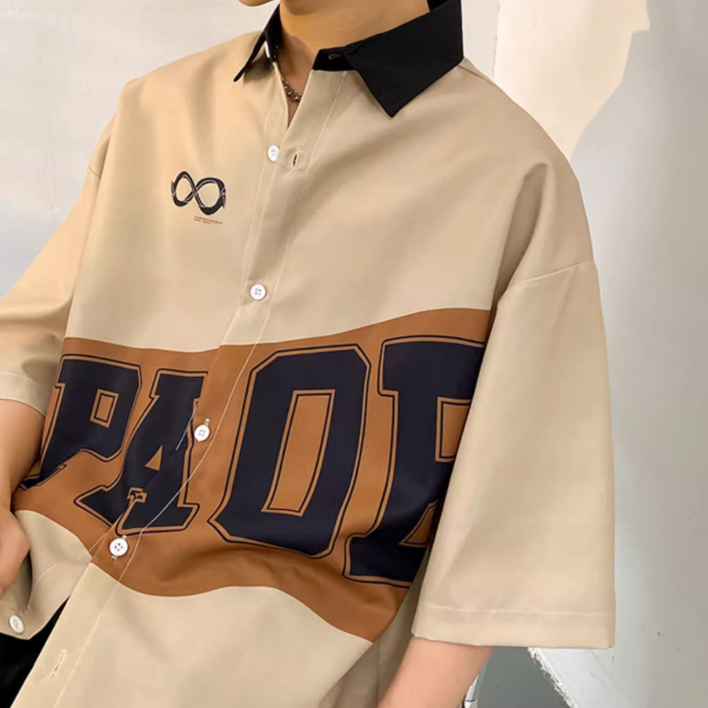 Japanese Vintage Print Shirt