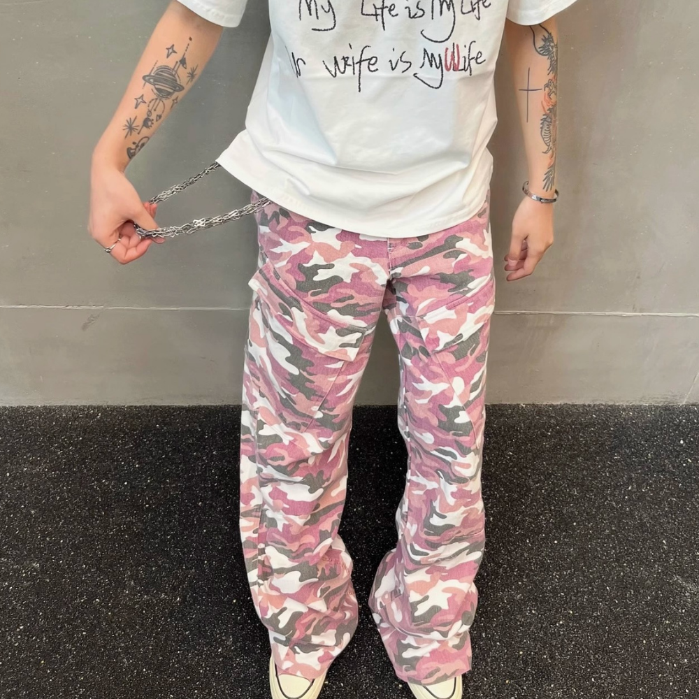 DF |Y2K Camo Pocket Jeans