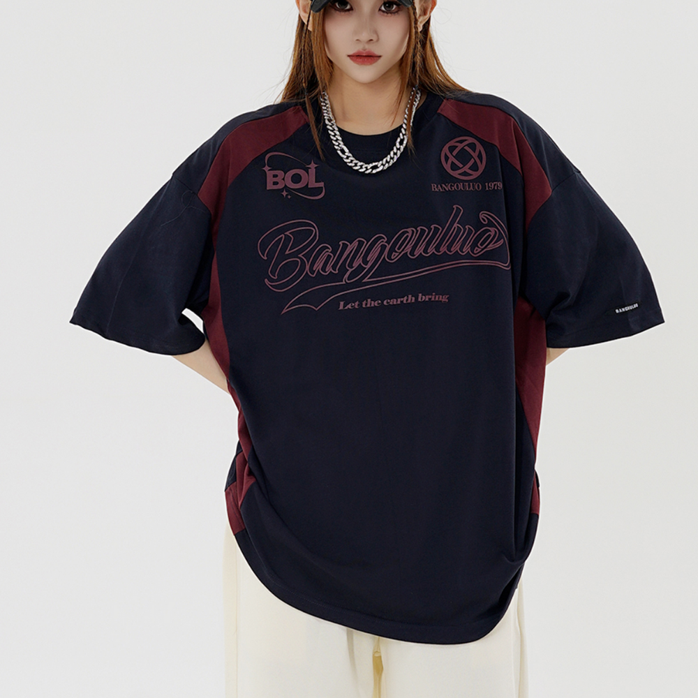 American Patchwork Cotton T-shirt