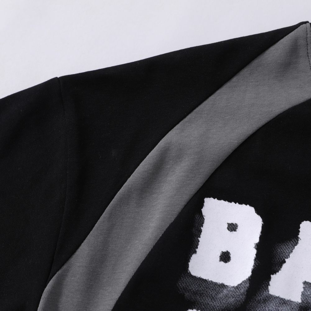 Letter Raglan T-shirt