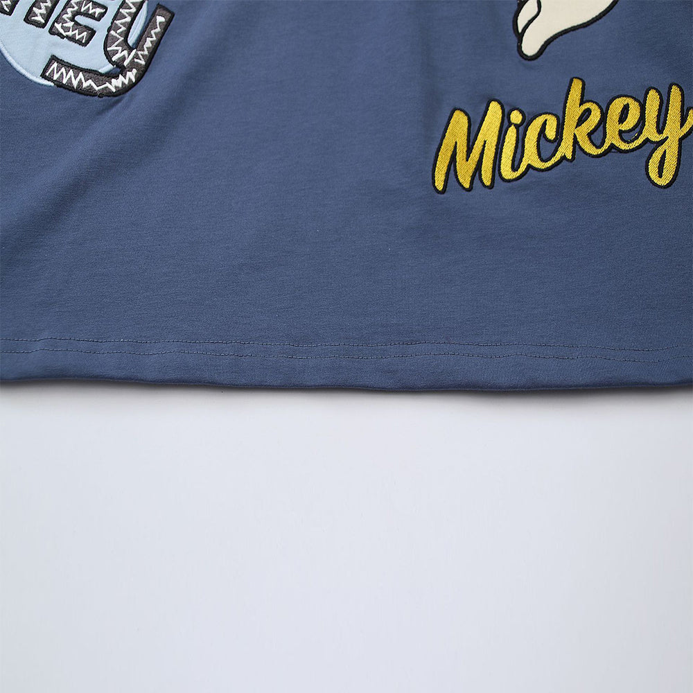 Evokyn Cartoon Patchwork Polo Shirt