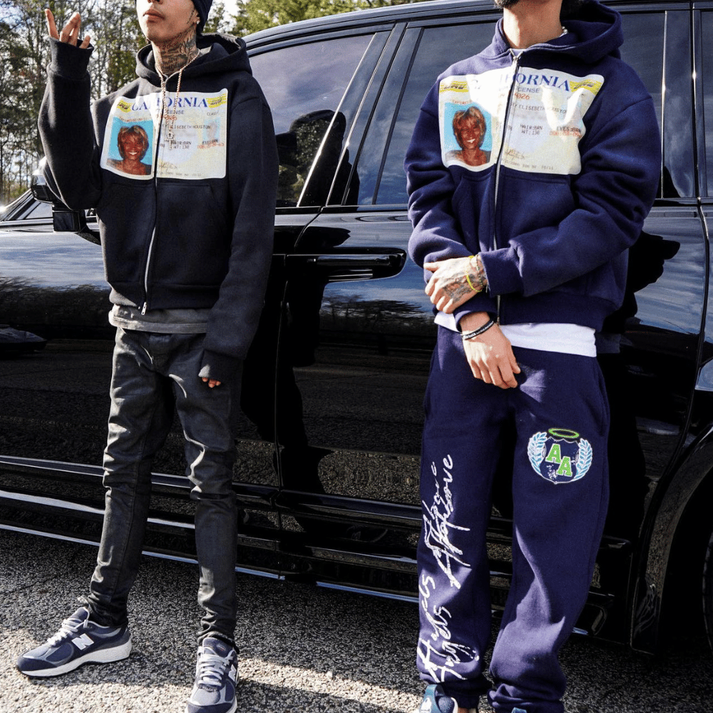 Evokyn Whitney Houston California ID Hoodie