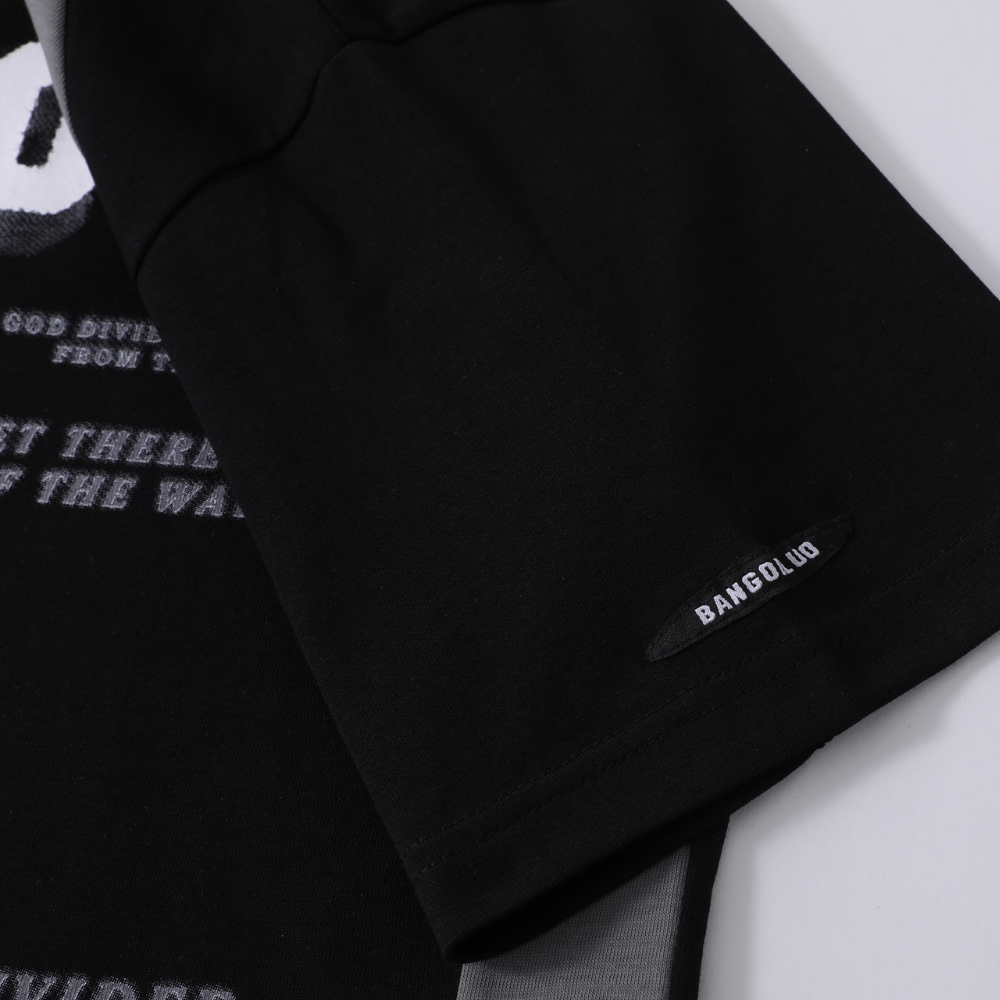 Letter Raglan T-shirt