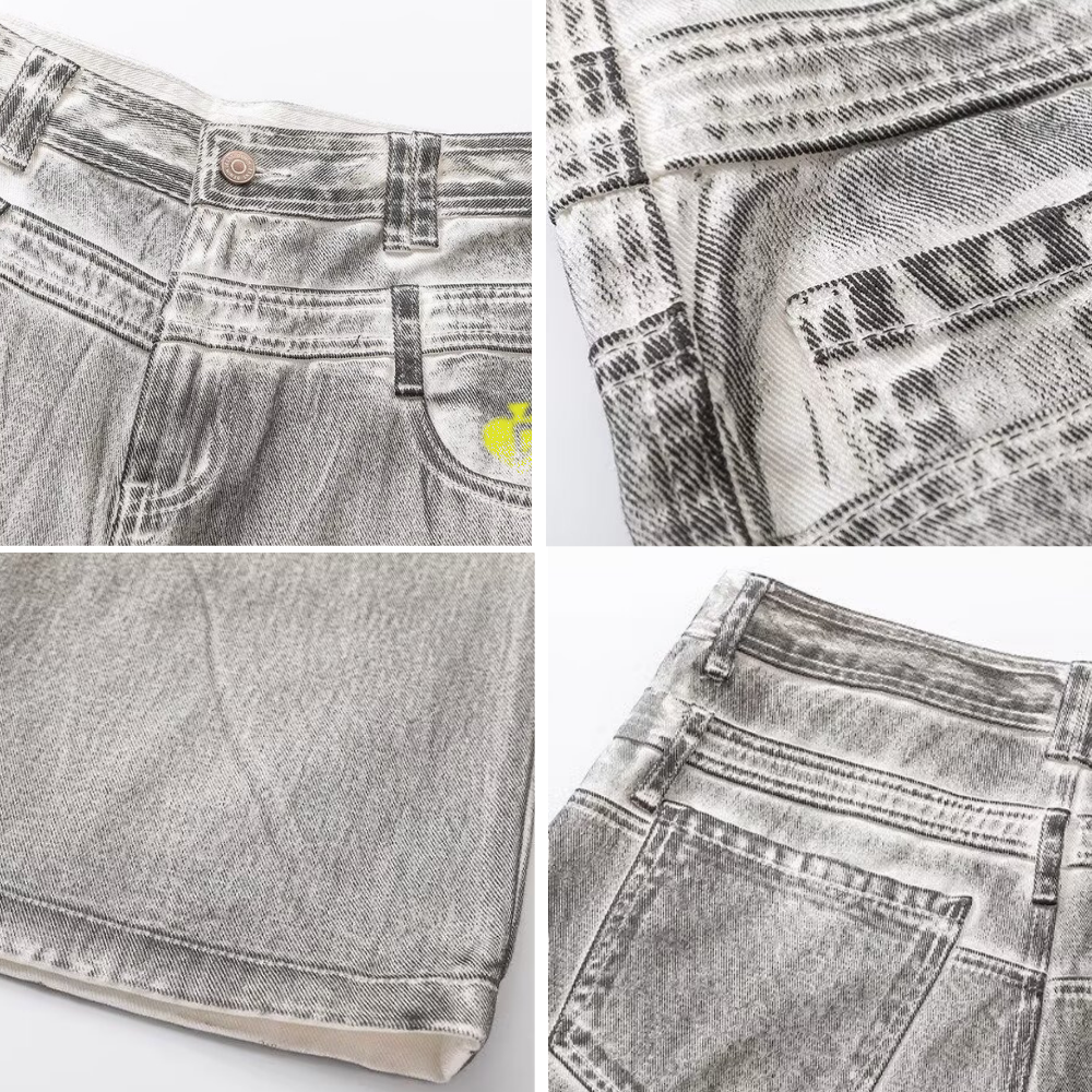 DF |Designer Pencil Stained Jeans