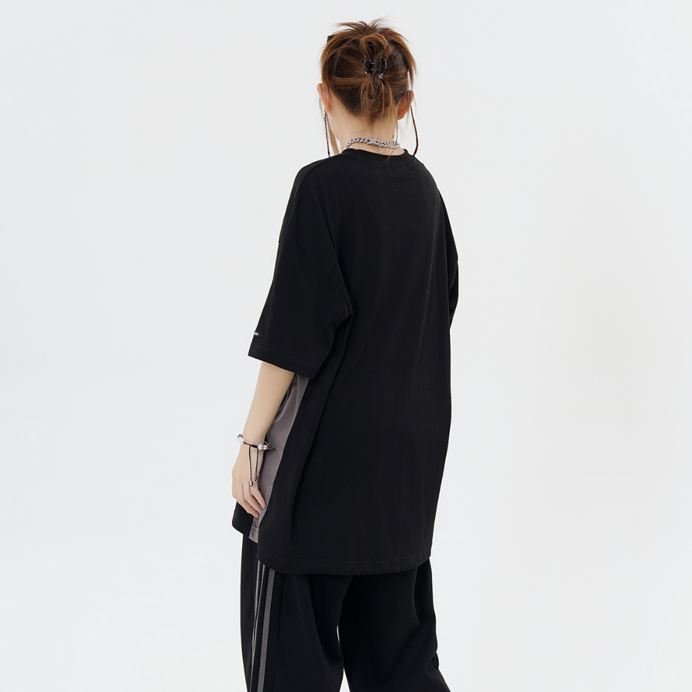 Letter Raglan T-shirt