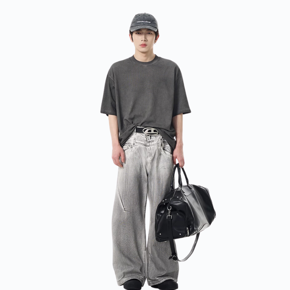 DF |Designer Pencil Stained Jeans