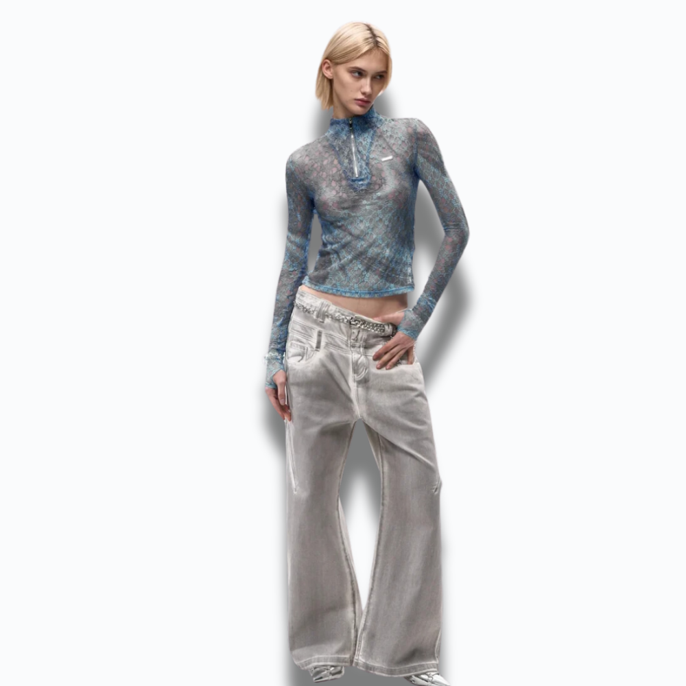 DF |Designer Pencil Stained Jeans