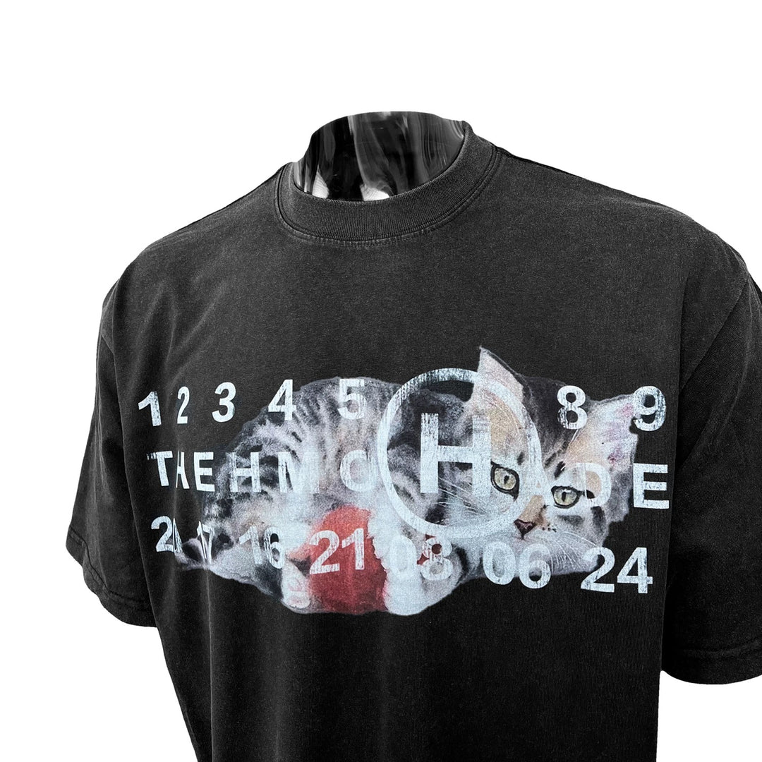 Unseen Echoes Time Traveler’s Cat Tee