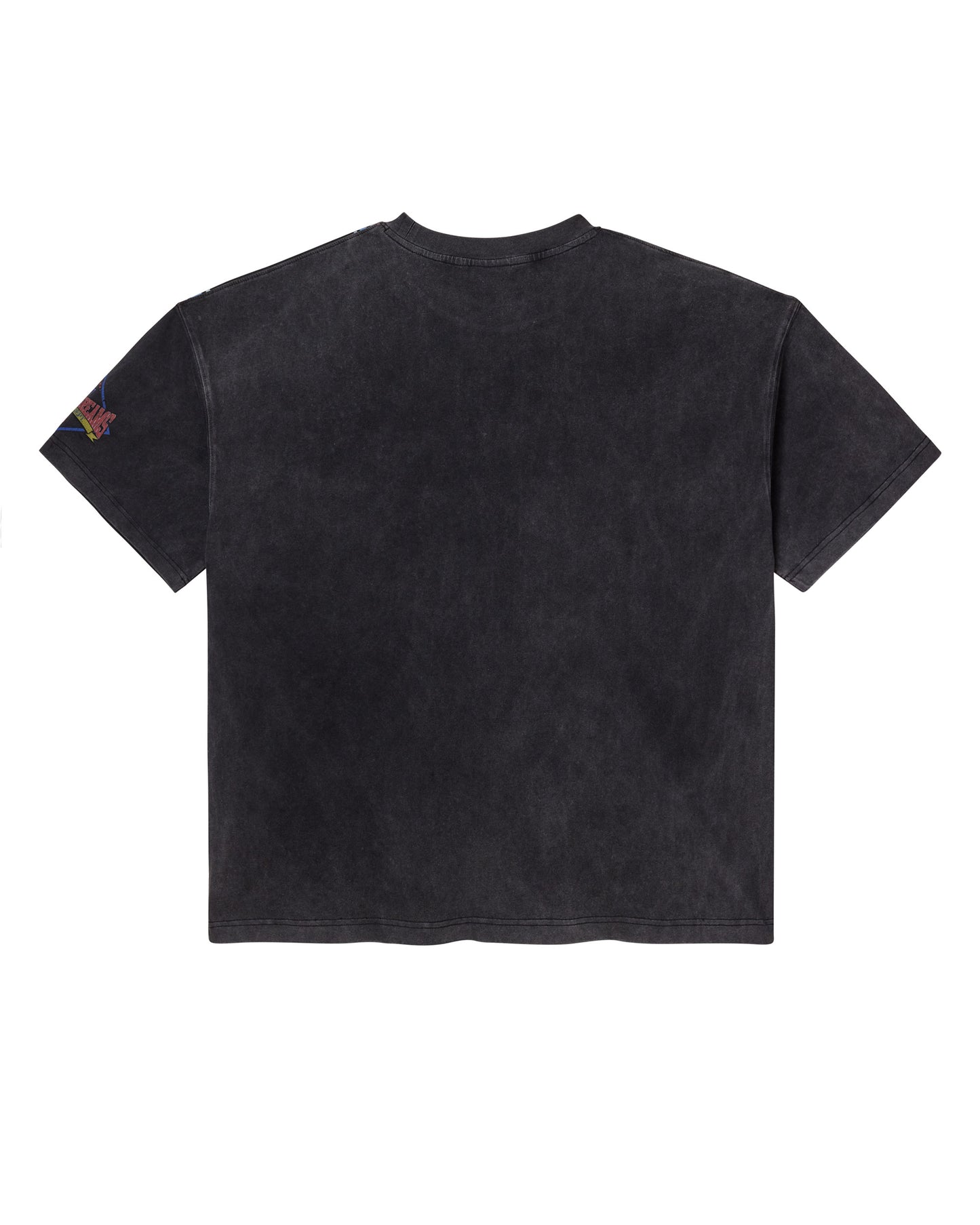 Evokyn Black Vintage Sports Graphic T-Shirt