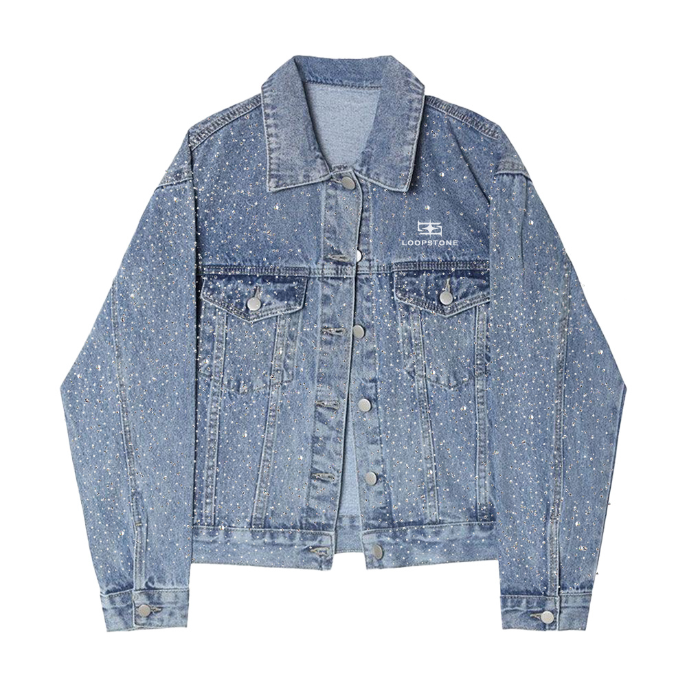 LoopStone Shine in Every Step Denim Jacket