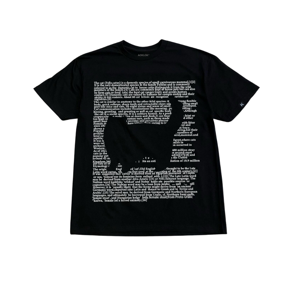 Unseen Echoes Cat-alog of Thoughts Tee