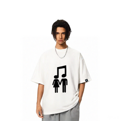 Unseen Echoes Melancholic Simple Notes T-shirt Details