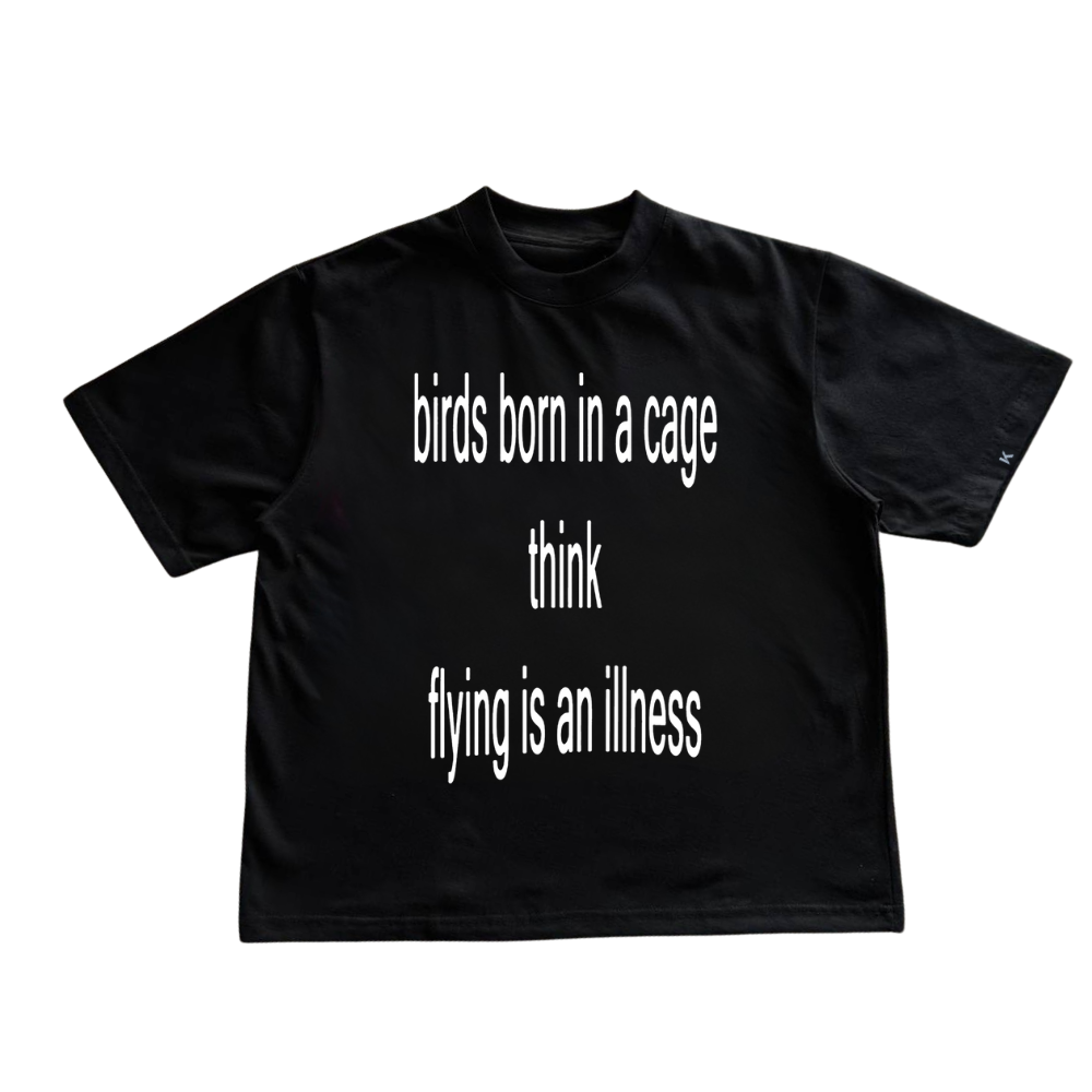 Unseen Echoes Free Minds Don’t Belong in Cages T-Shirt