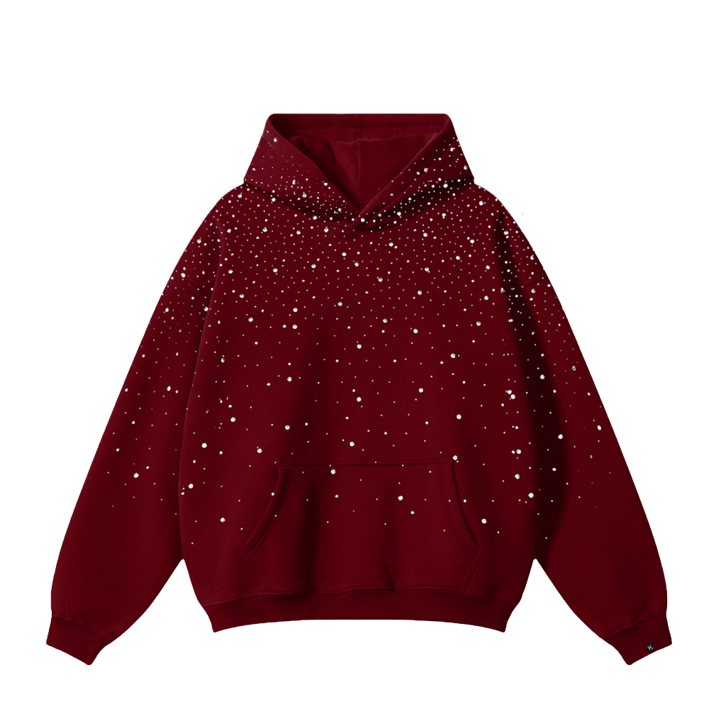 LoopStone Luxury® Starfall Rhinestone Silver Night