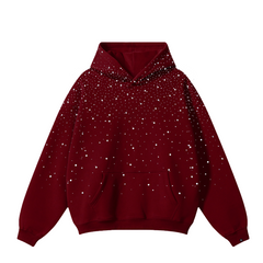 LoopStone Luxury® Starfall Rhinestone Silver Night Details