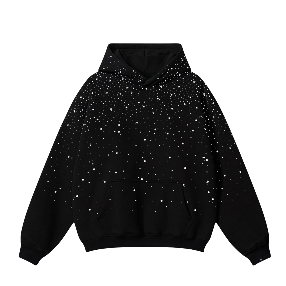 LoopStone Luxury® Starfall Rhinestone Silver Night