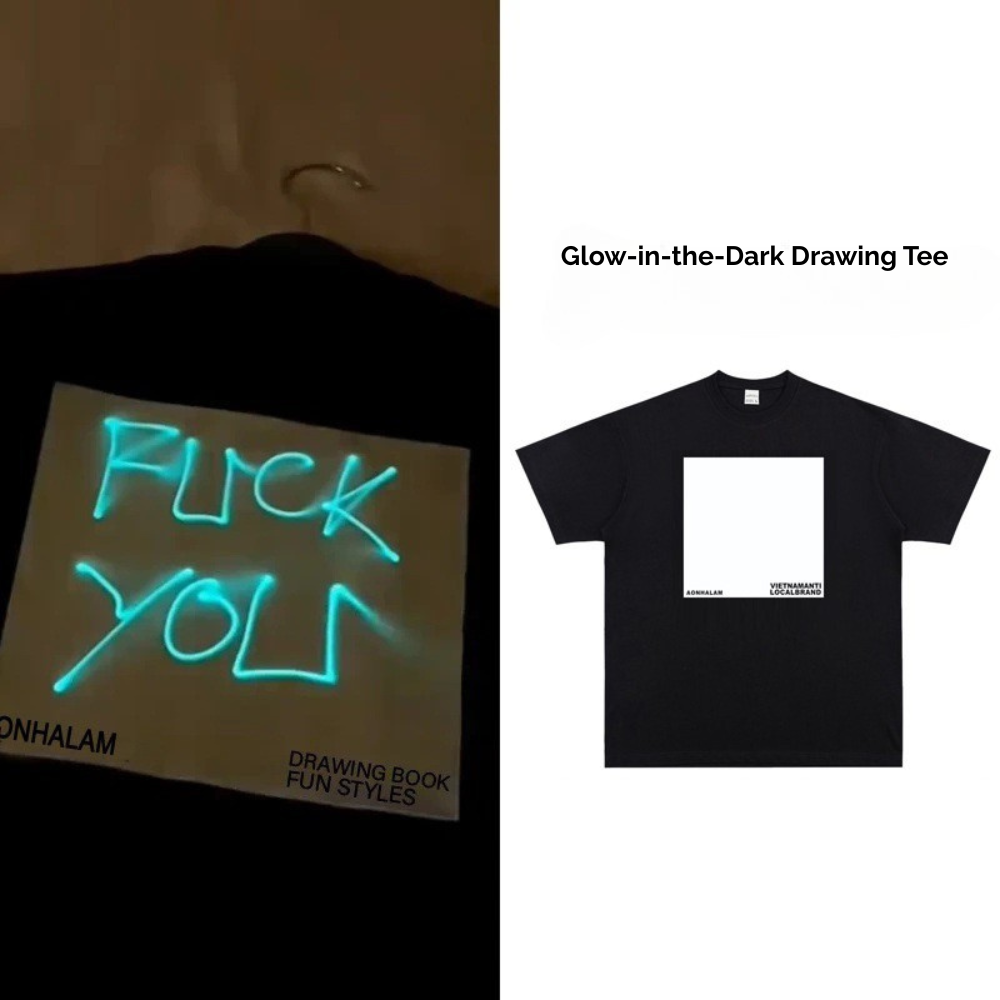 Street Philanthropist Draw in the Dark Tee