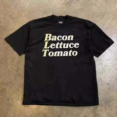 Street Philanthropist Bacon Lettuce T-Shirt Details