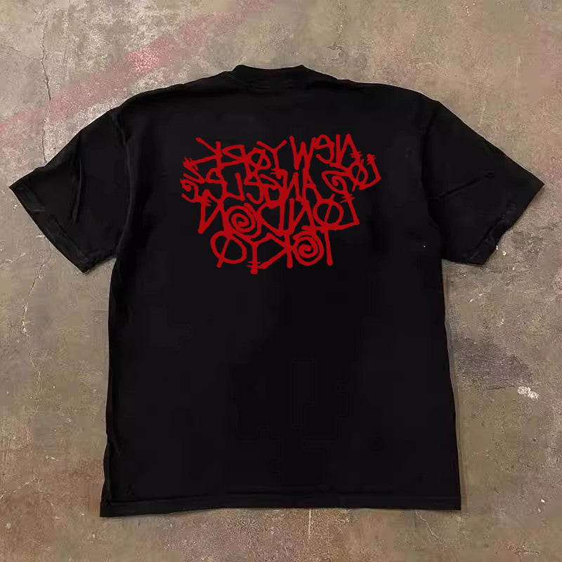 Street Philanthropist Letter Heart T-Shirt