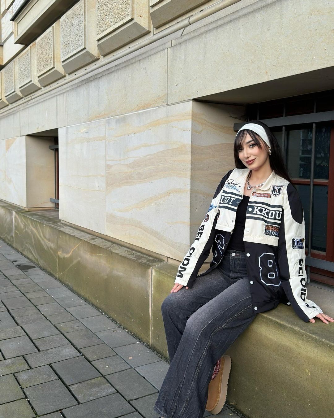 Women's Hip Hop Detachable Biker Jacket
