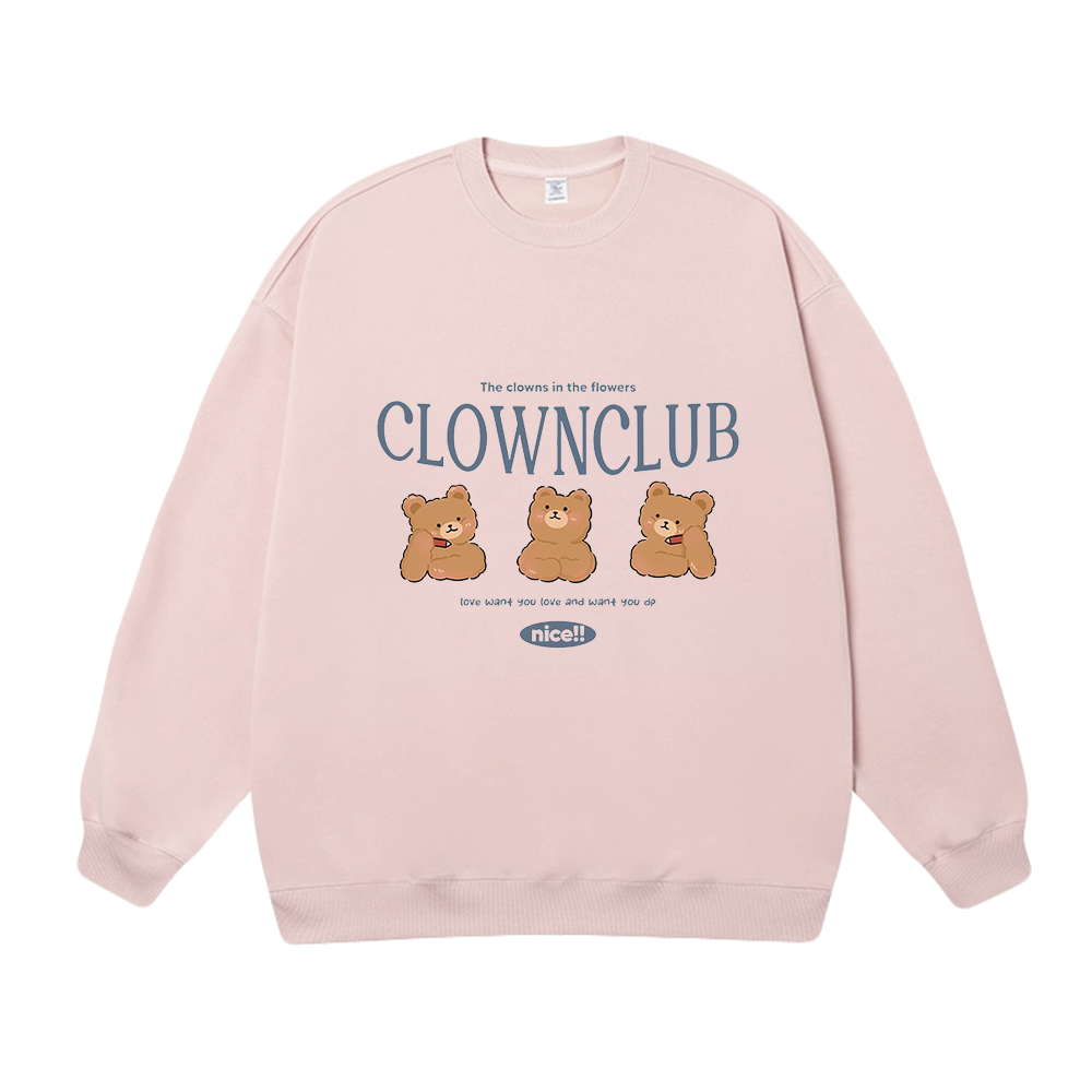 Clown Club Three Bears Sweatshirt