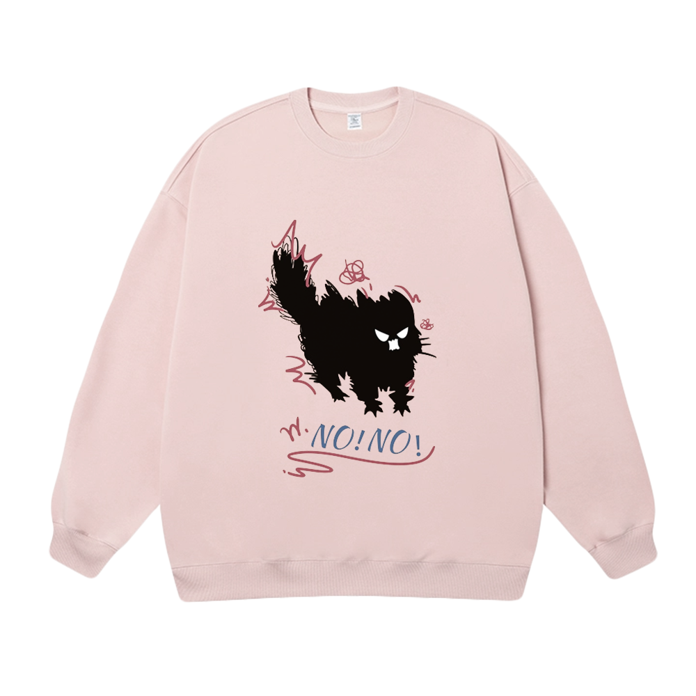 Frightened Cat Sweatshirt