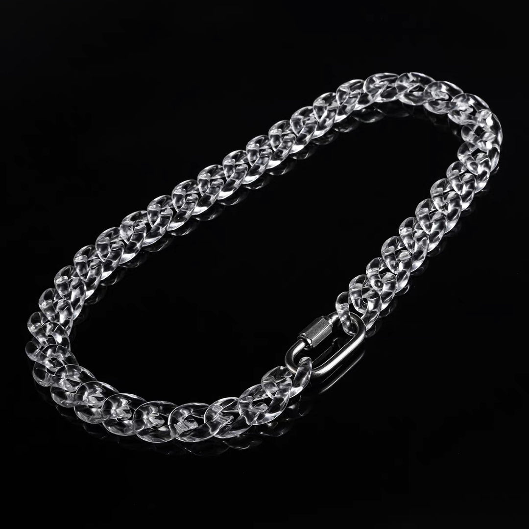 CE | High Street Clear Acrylic Necklace