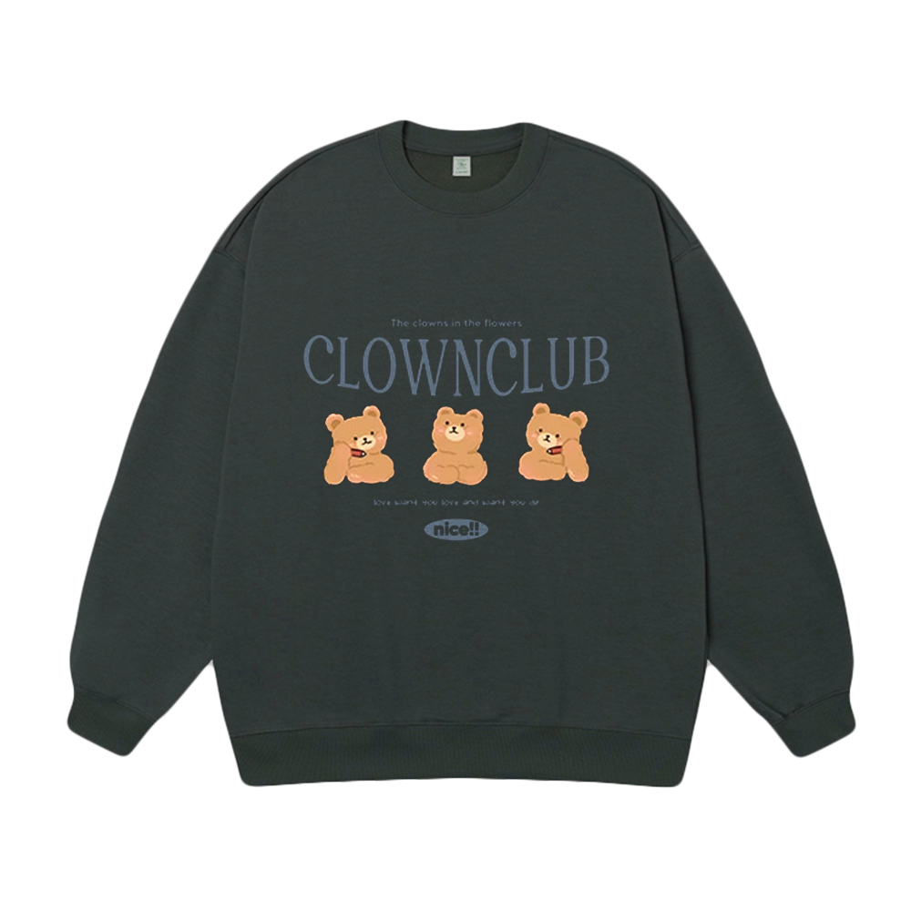 Clown Club Three Bears Sweatshirt