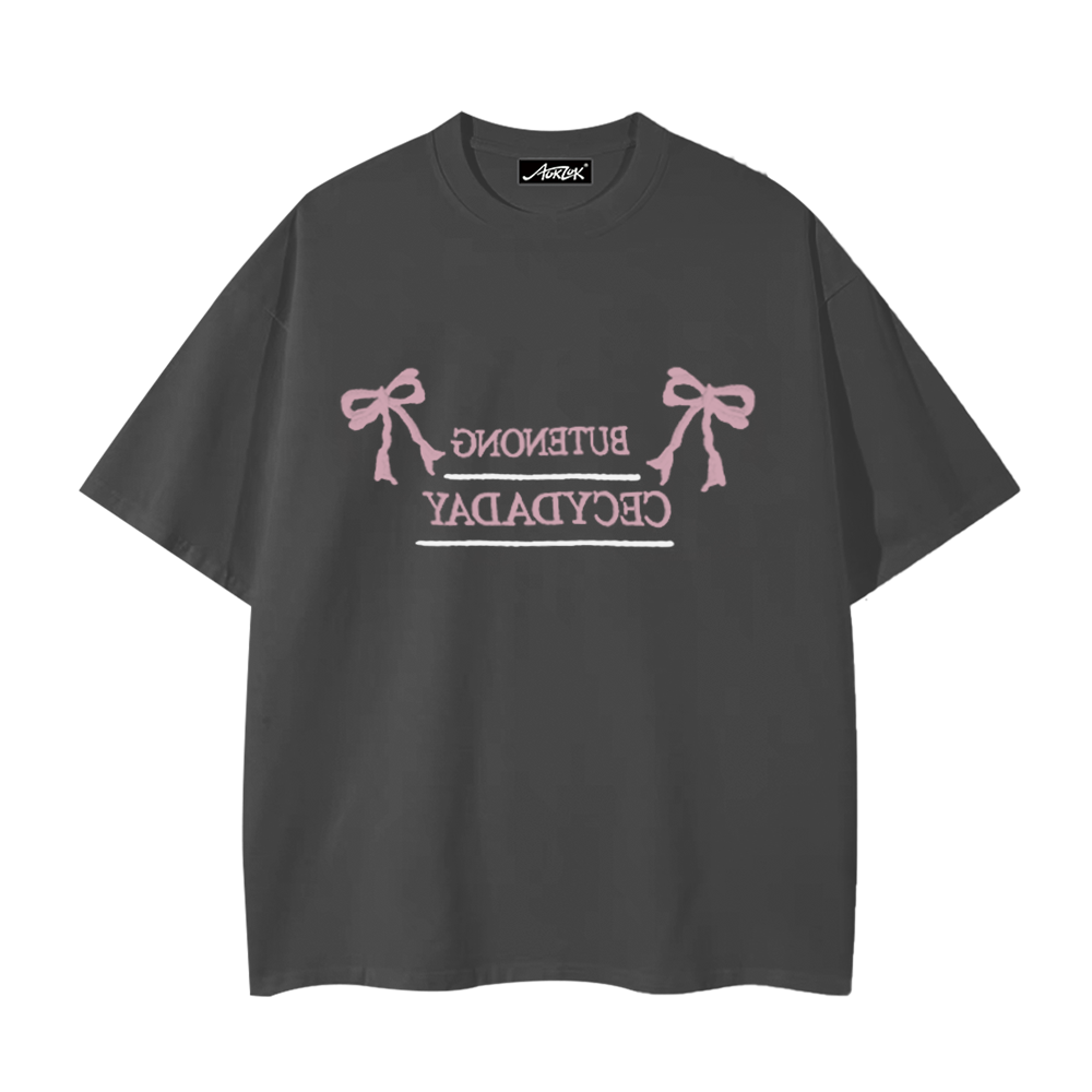 Women's Casual Bow T-Shirt