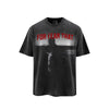 Street Philanthropist Short Sleeve T-Shirt Men's High Street Half Sleeve Heavy Top