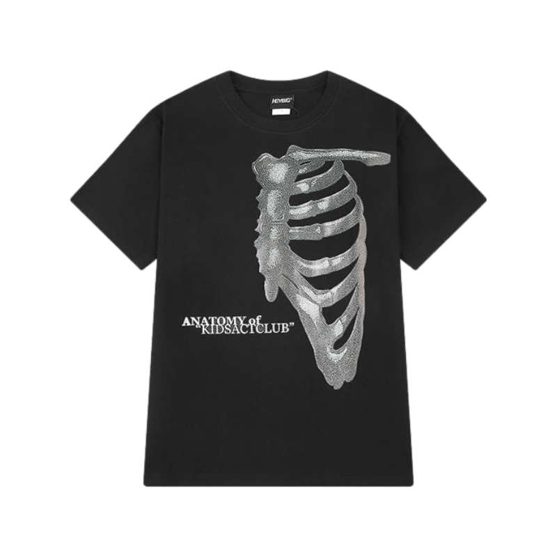 Stretch Skeleton Graphic T-shirt