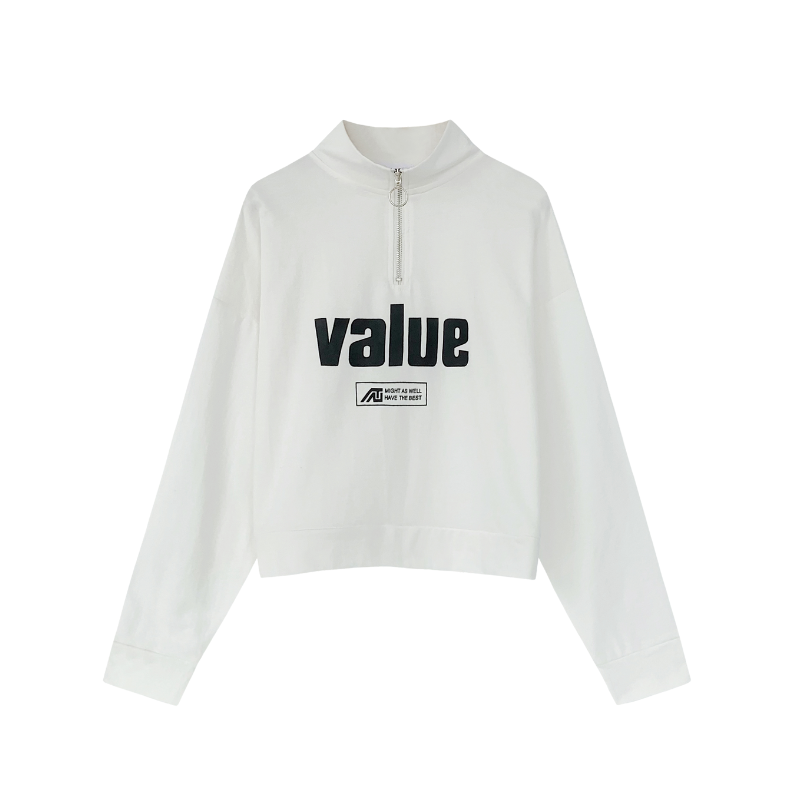 Women's Loose Cropped Sweatshirt