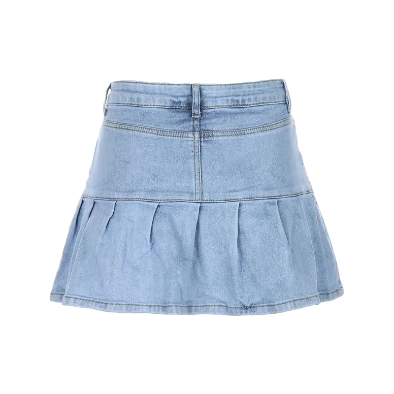 Y2K Denim Skirt