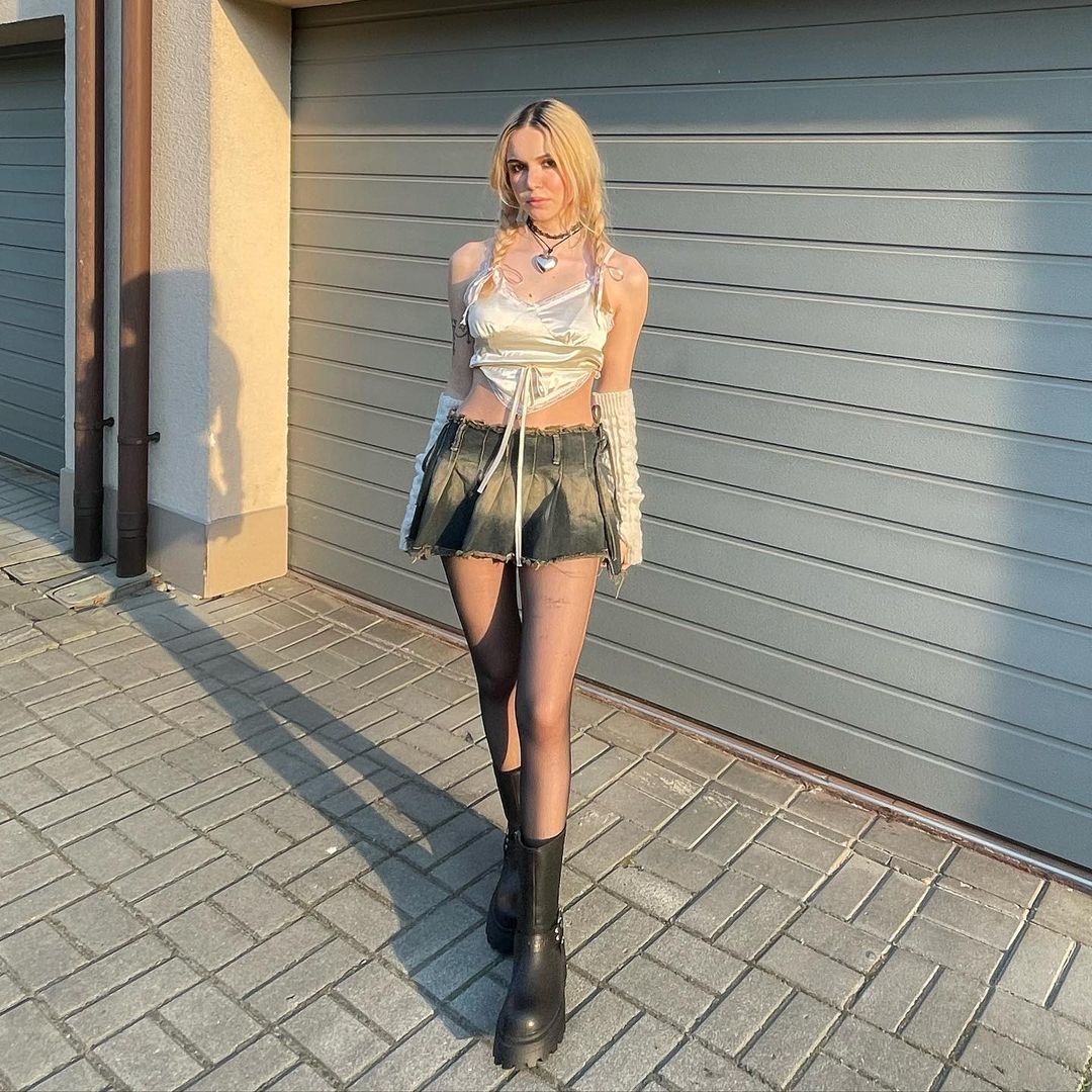 Women's Vintage Street Trendy Denim Skirt