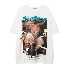 RAMPAGE Retro Print T-shirt Details