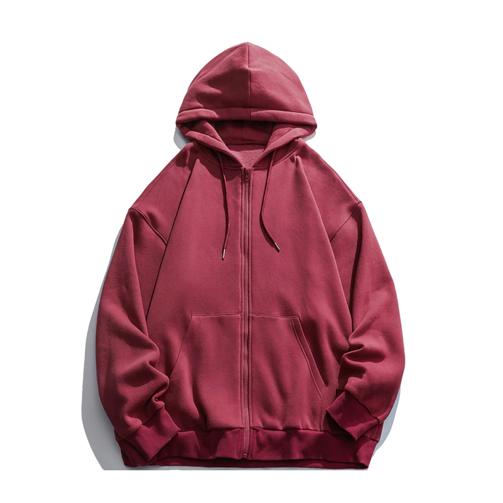 Classic Solid Color Hoodie
